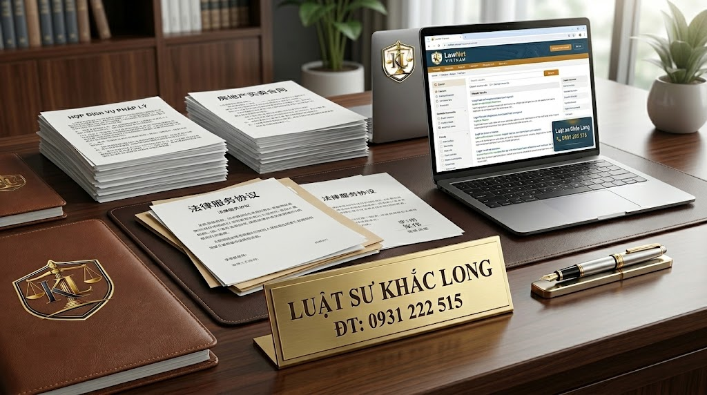 dịch vụ pháp lý song ngữ Việt Trung