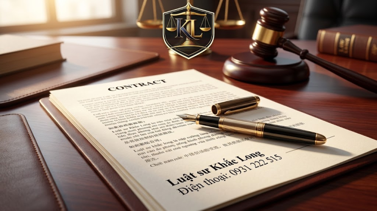 luật sư soạn hợp đồng tiếng trung