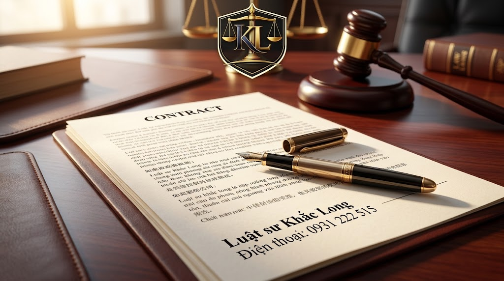 luật sư soạn hợp đồng tiếng trung
