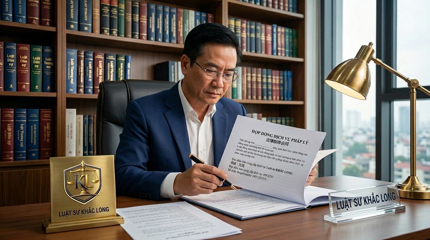 luật sư soạn hợp đồng tiếng trung uy tín
