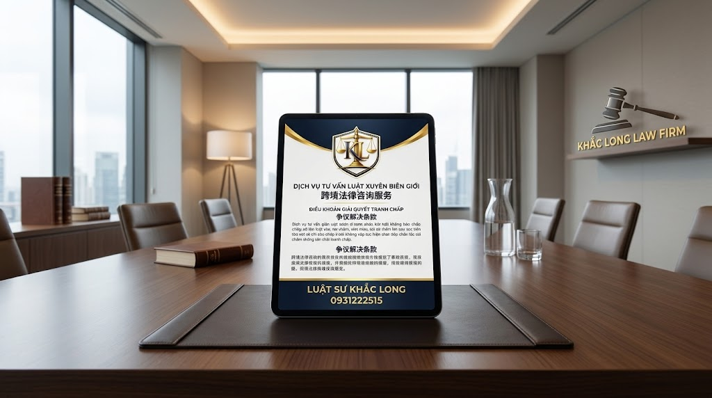 Dịch vụ luật sư tư vấn pháp lý tiếng Trung uy tín tại Luật sư Khắc Long