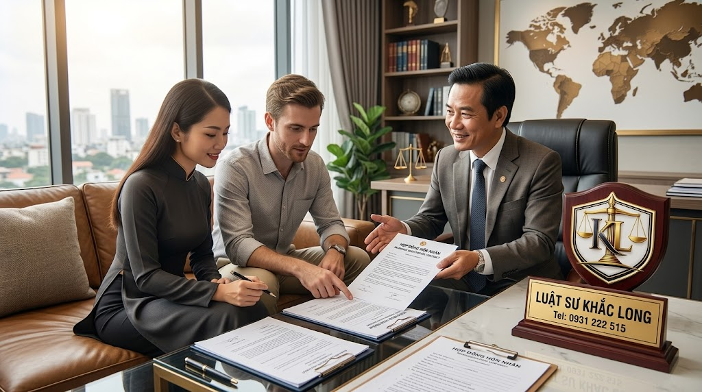 Thủ tục đăng ký kết hôn với người nước ngoài