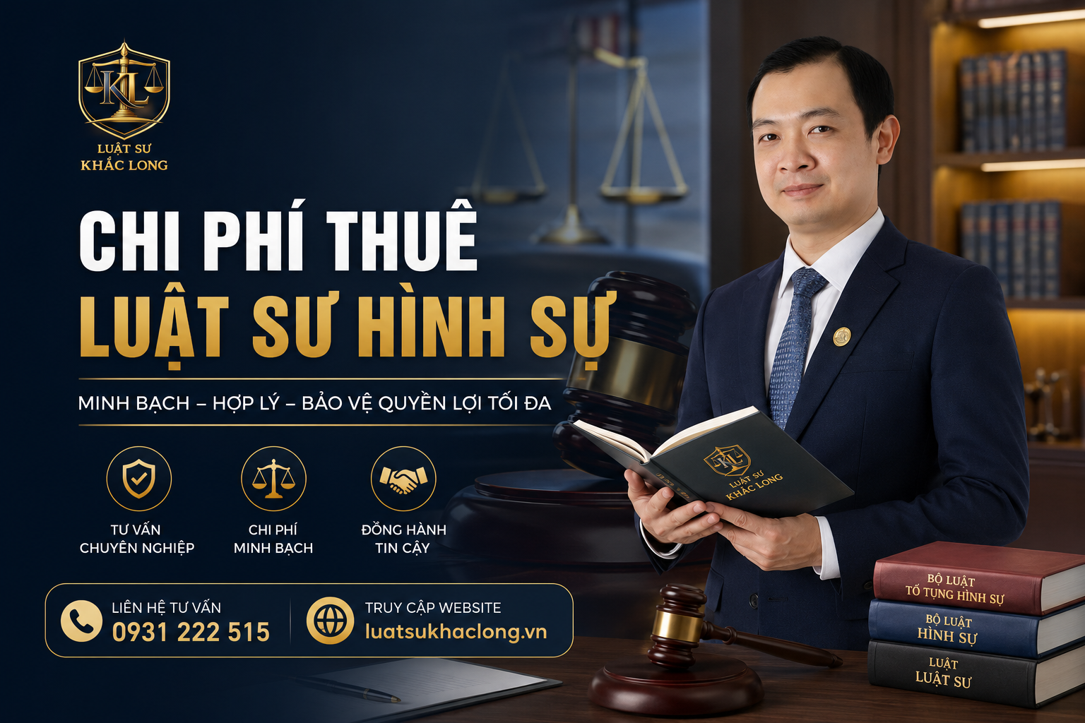 Chi phí thuê luật sư hình sự