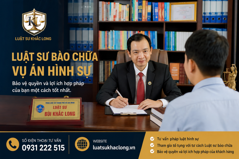 Luật sư bào chữa hình sự TP HCM