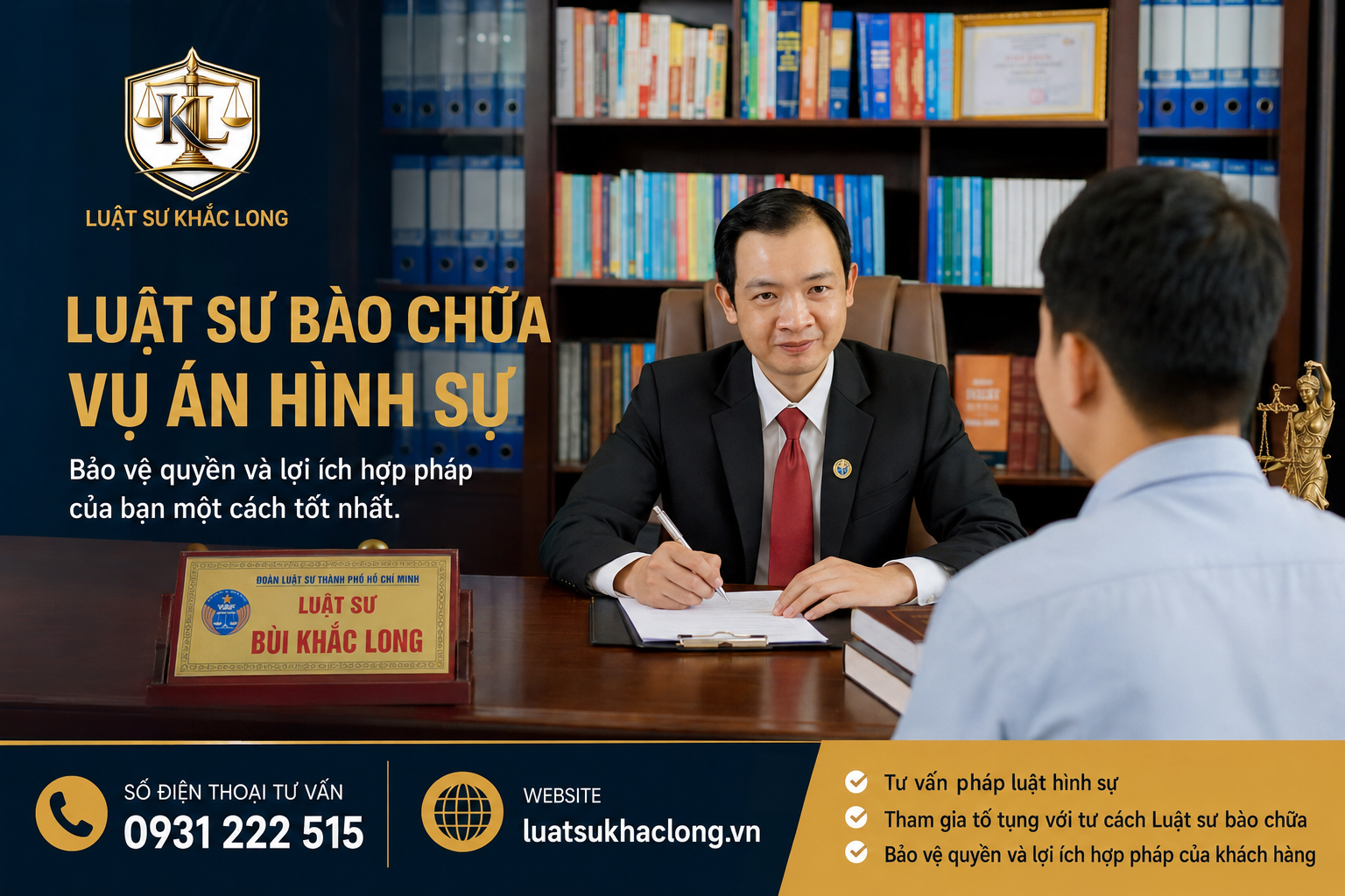 Chi phí thuê luật sư bào chữa hình sự TP HCM