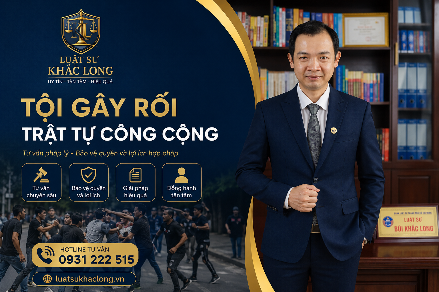 Mức phạt tội gây rối trật tự công cộng
