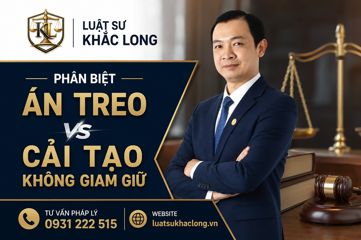 Phân biệt án treo và cải tạo không giam giữ