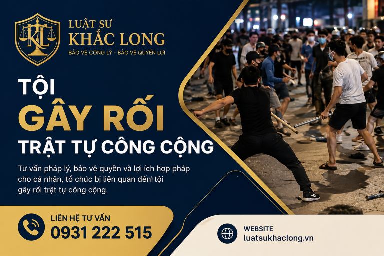 Tội gây rối trật tự công cộng