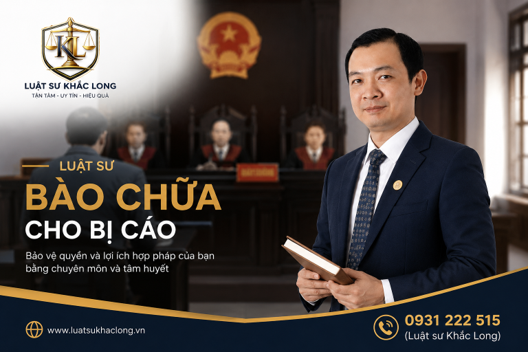 Luật sư bào chữa cho bị cáo