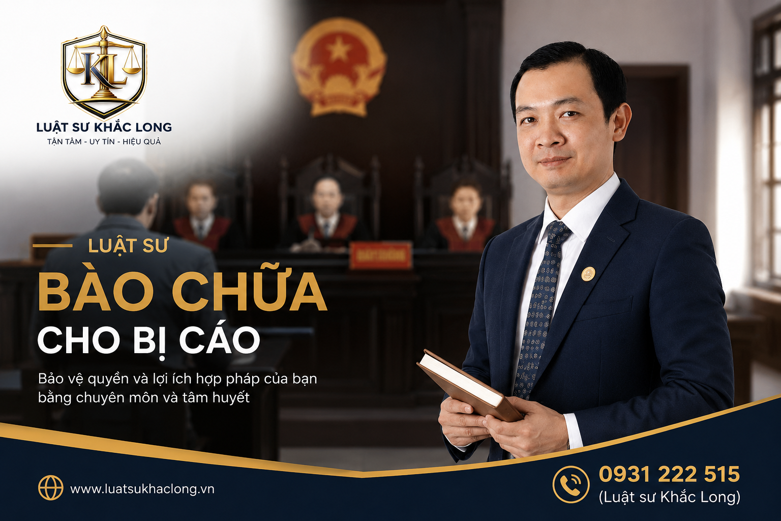 Luật sư bào chữa cho bị cáo