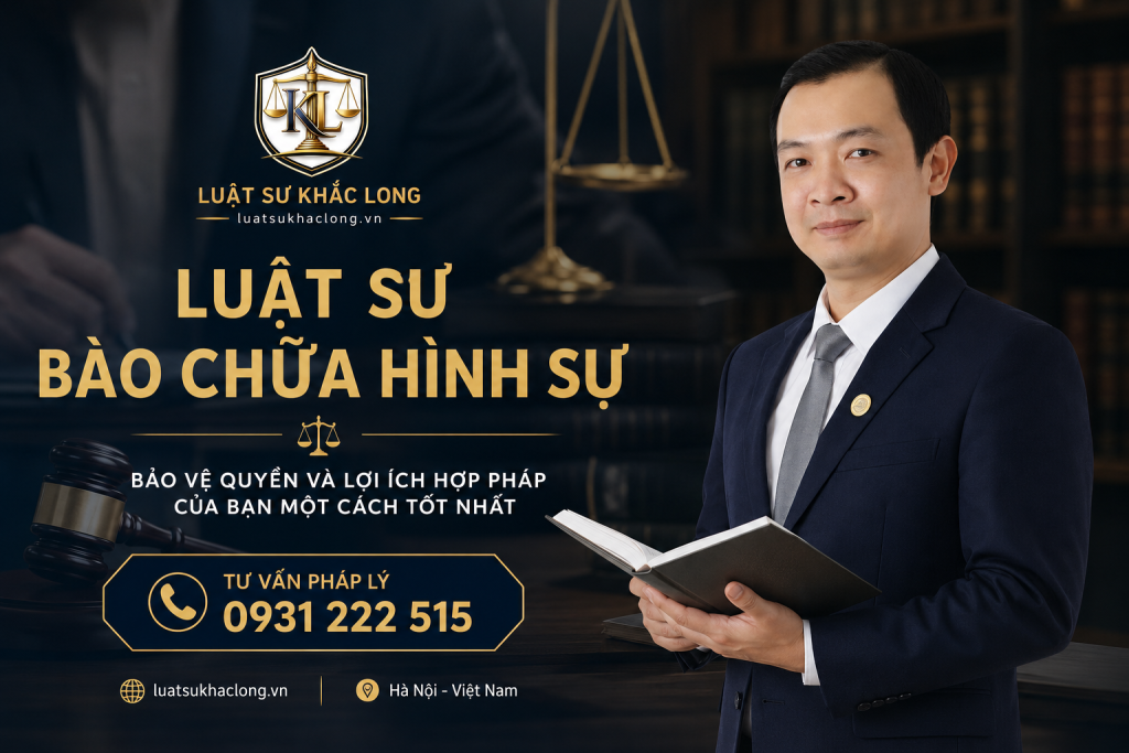 Luật sư bào chữa hình sự