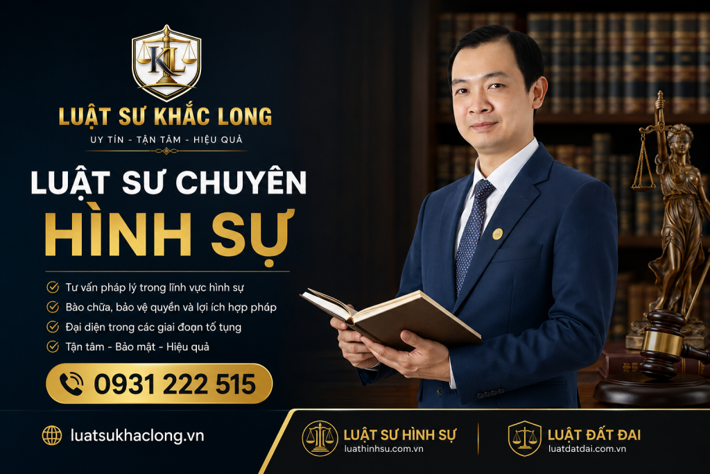 Luật sư chuyên hình sự
