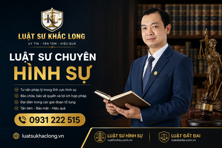 Luật sư chuyên hình sự