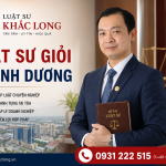 Luật sư giỏi ở Bình Dương