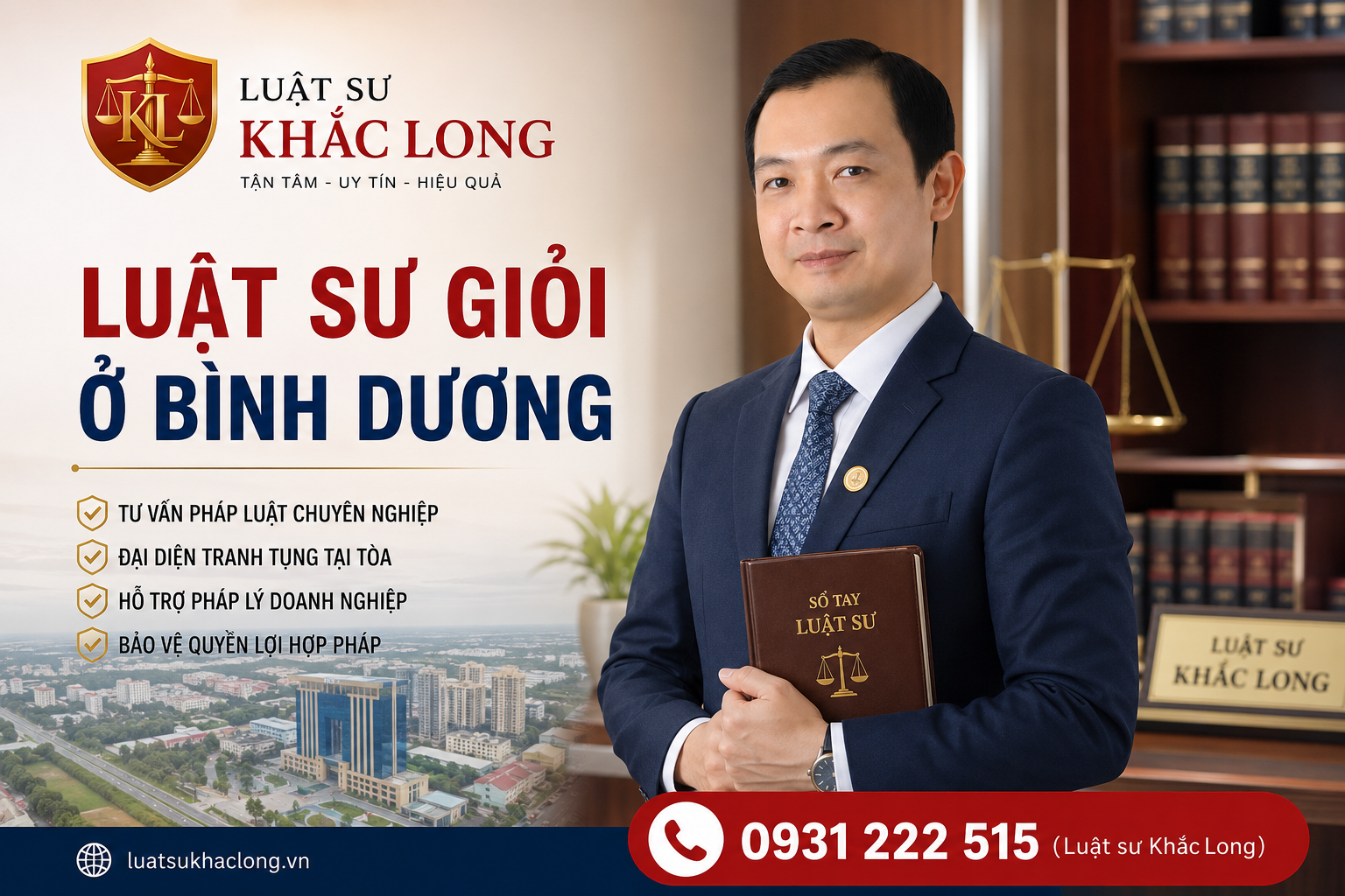 Luật sư giỏi ở Bình Dương