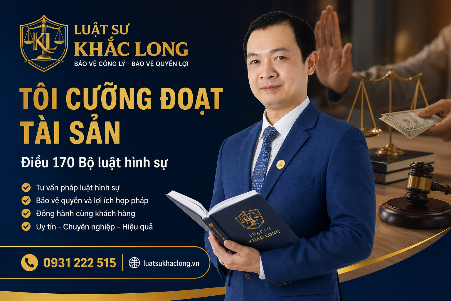 Tội cưỡng đoạt tài sản Điều 170
