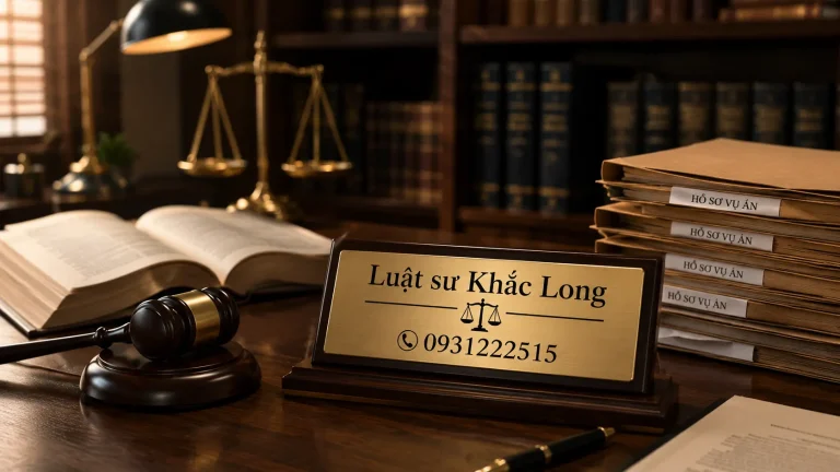 Luật sư bào chữa cho bị cáo
