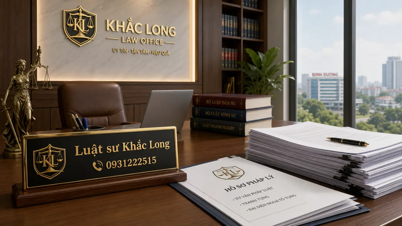 Luật sư giỏi ở Bình Dương tư vấn pháp lý chuyên nghiệp