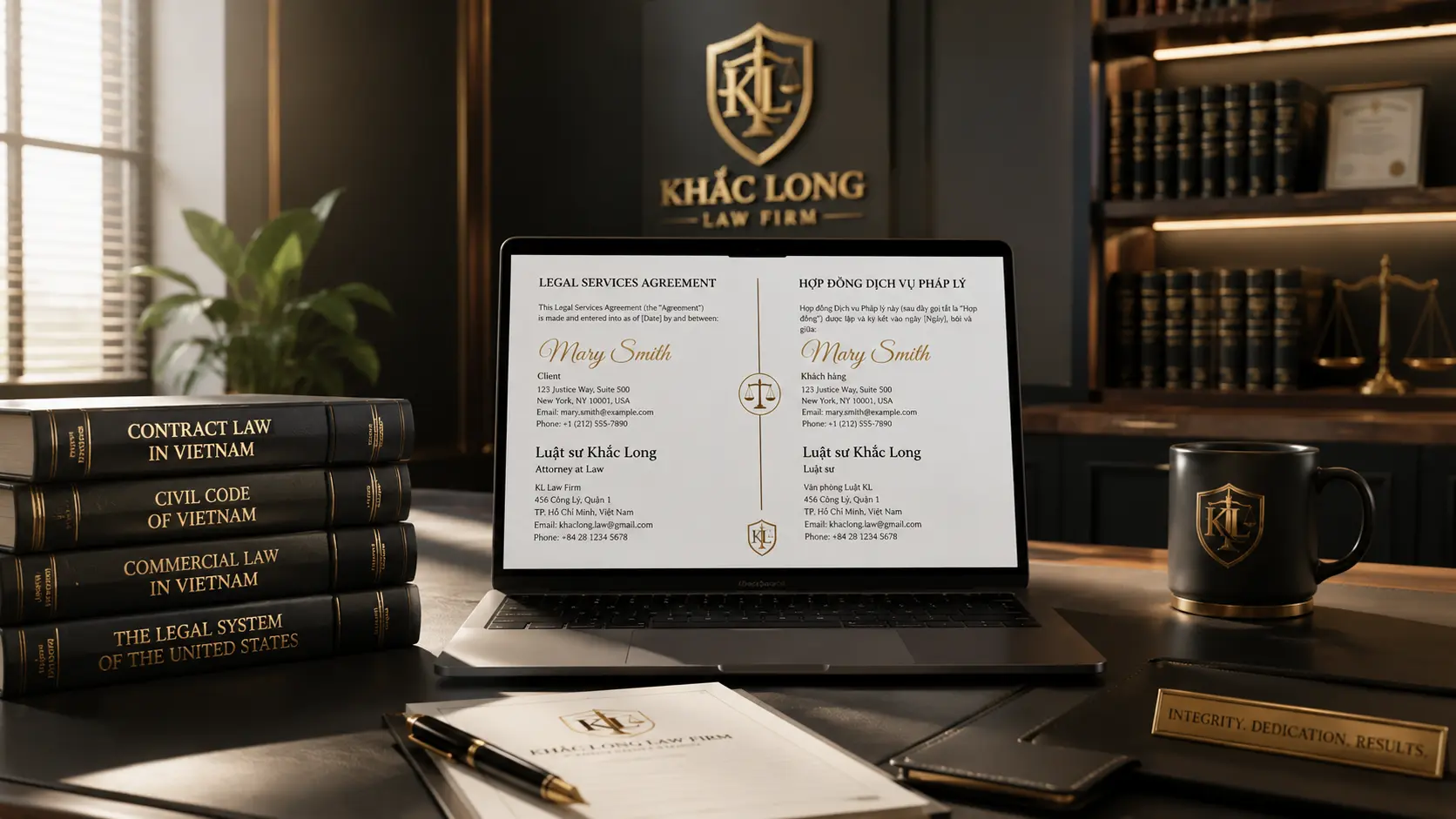 Luật sư giỏi tiếng anh tư vấn hợp đồng quốc tế cho doanh nghiệp