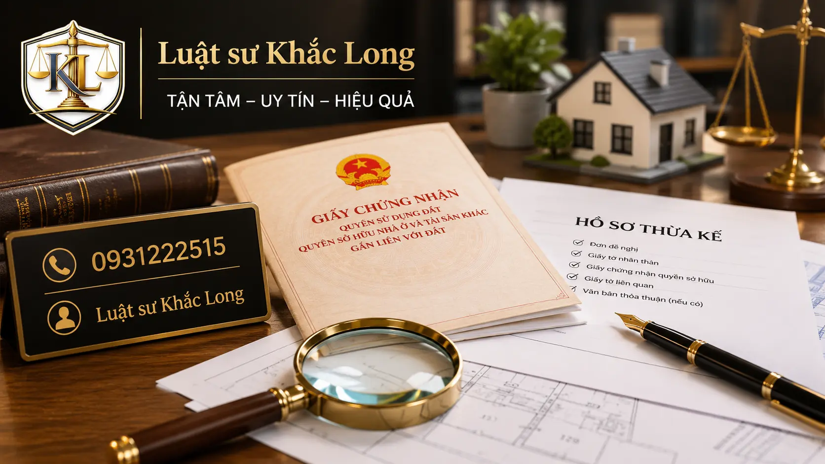 Thủ tục khai nhận di sản thừa kế đất đai theo quy định pháp luật